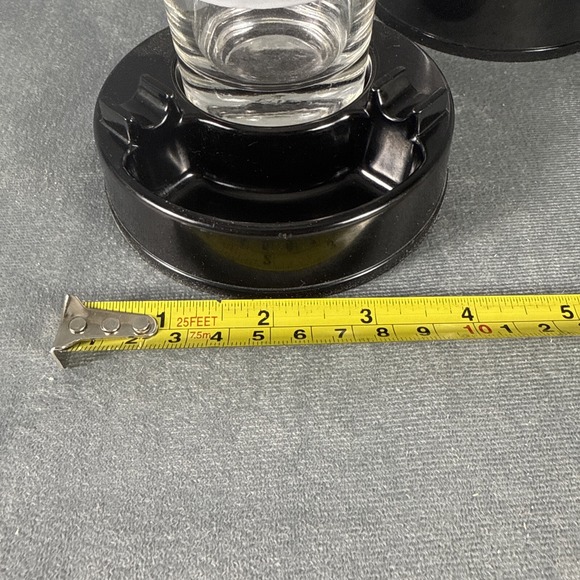 Vintage Mid Century Aces Up Tumblers Ashtray Holders Card Playing Casino - Picture 8 of 10